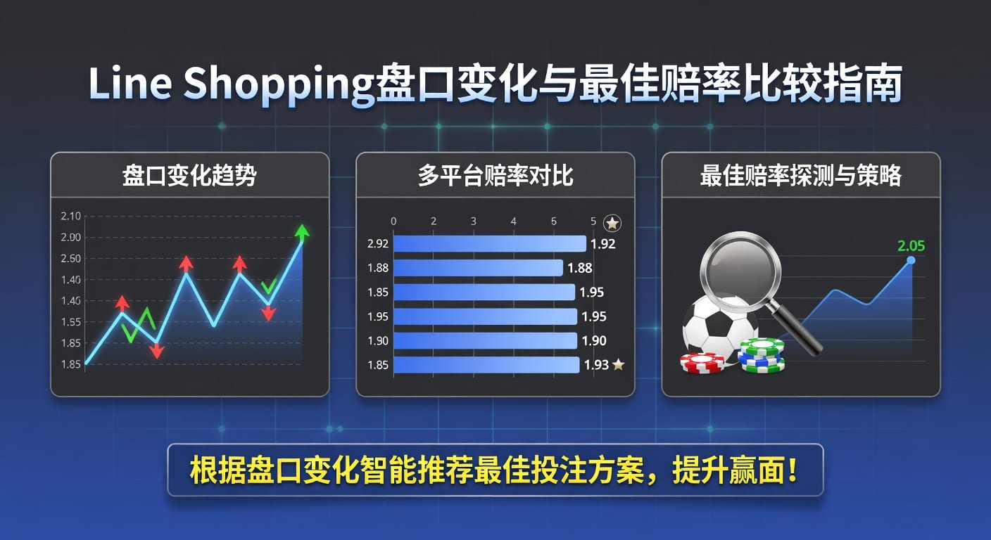 Line Shopping 最佳赔率比较：2026最高价值赛事指南
