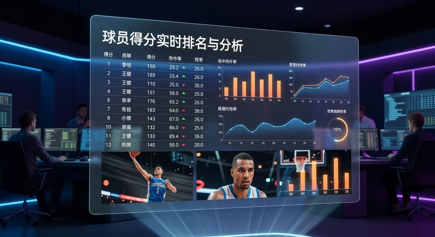 球员得分分析：最新NBA排行与赛事预测