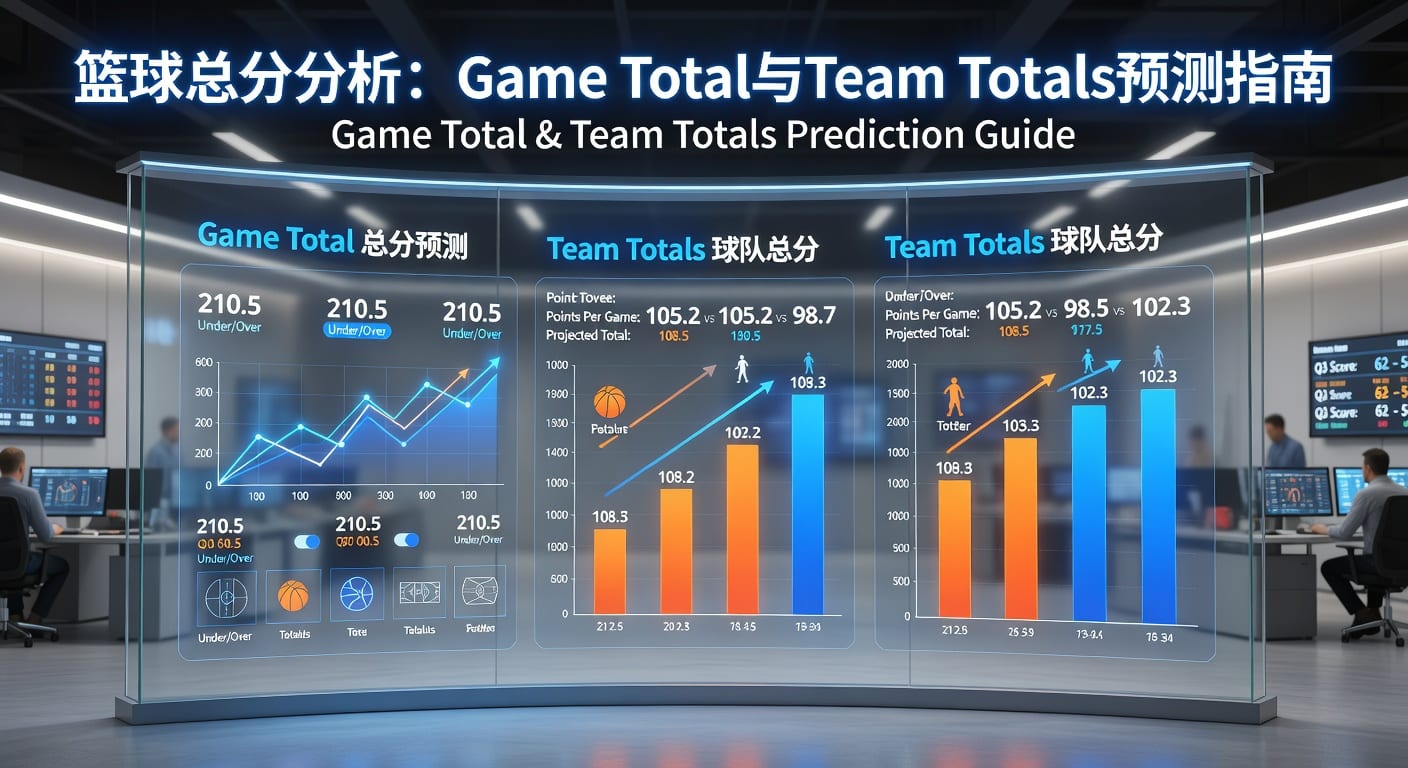 篮球总分 Game Total Team Totals 详解与分析