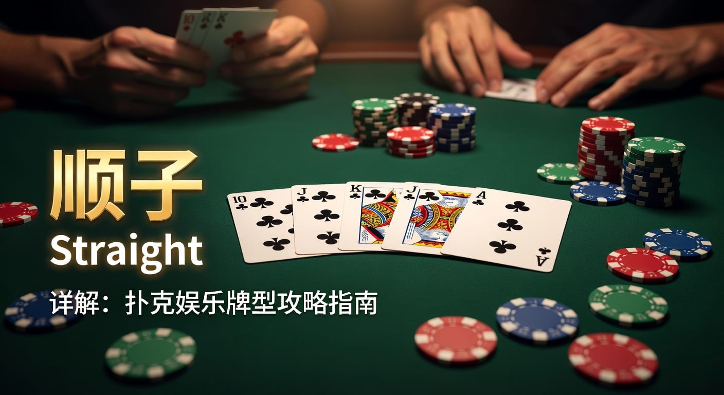 顺子 Straight 详解：规则概率策略指南